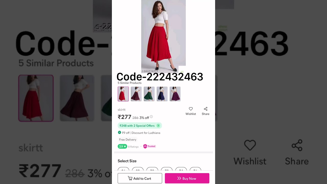 Jab We Met (Geet)outfit from MEESHO under ₹700