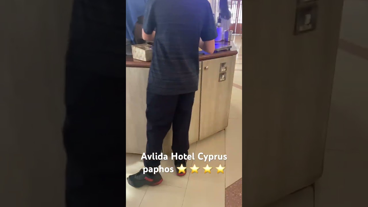 Avlida hotel Cyprus Paphos breakfast menu