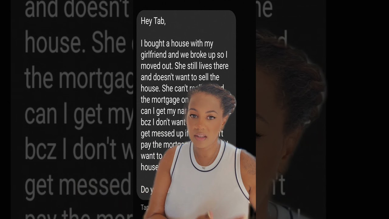 Unmarried couple breaks up, 1 wants to sell, and 1 doesn't... What can you do 🤔 