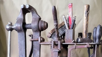 Blacksmith Leg vise, Post vise.. Why you want one.. Let