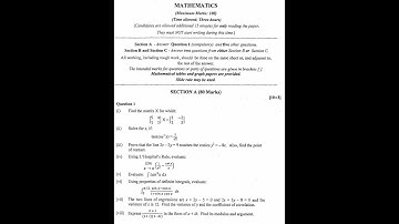 Class 12 ISC Mathematics 2017 solved qp||ISC MATHS