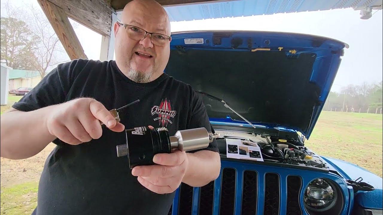 Baxter performance spin on oil filter adapter eliminate dry starts