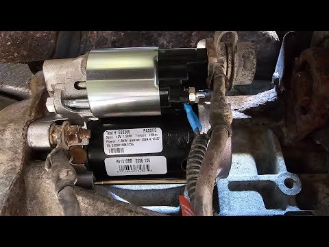 2011 – 2020 and maybe later Ford F150 Starter Replacement Install – How To and Why – 108,000 miles