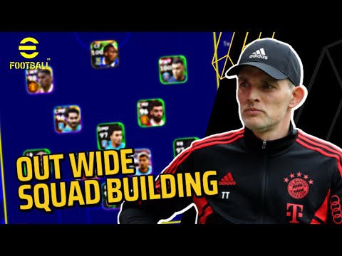 Squad building Guide for Out wide in efootball 2023