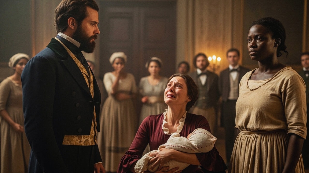 O BARÃO REJEITOU O PRÓPRIO FILHO APÓS A ESCRAVA REVELAR UM SEGREDO PROIBIDO