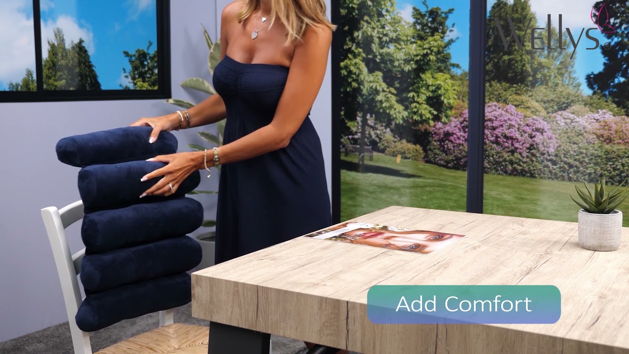 Wellys®GI-041435 : Coussin de soutien multidirectionnel - 5 positions