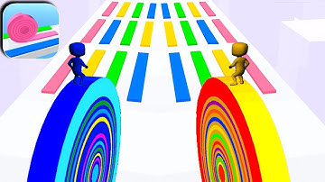 Layers Roll Gameplay All Levels iOS,Android Walkthrough Mobile Game Update New Level UBC4AZ