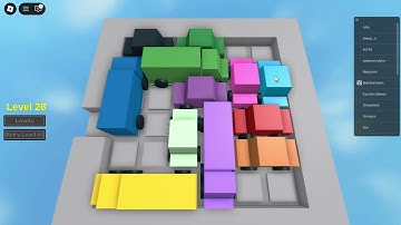 Tutorial 41: Parking Panic on Roblox level 28 walktrough (Roblox 1.28)