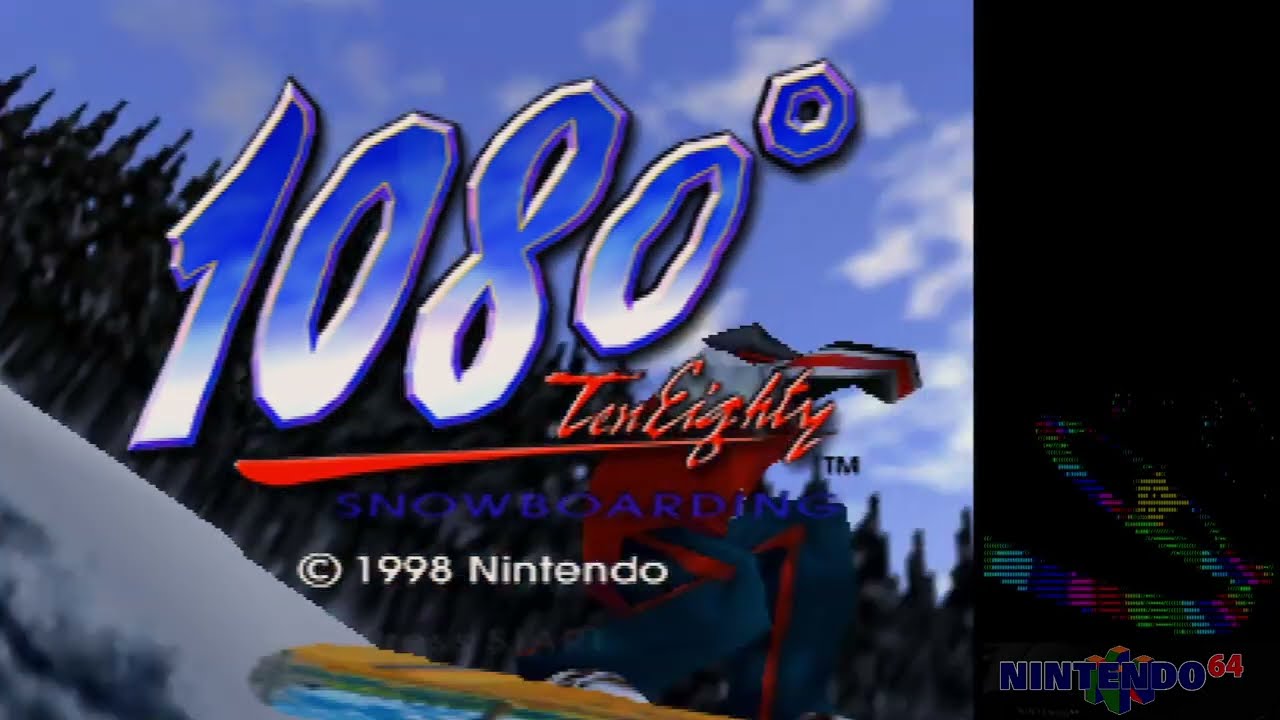 1080 Snowboarding N64 - Casual Longplay - 100% - real hardware