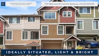 Ideally Situated, Light & Bright | 105 118th Ave SE Unit #3, Bellevue