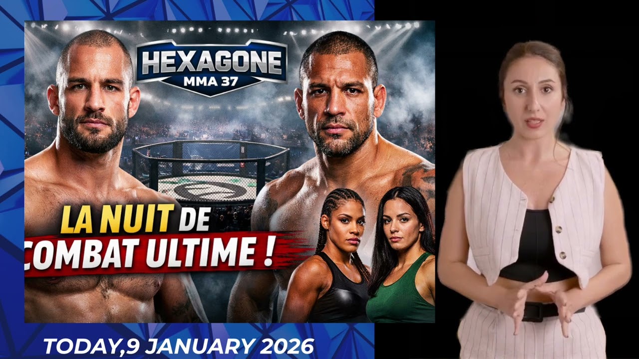 Hexagone MMA 37 : La Nuit des Combats Explosifs à Paris🌔