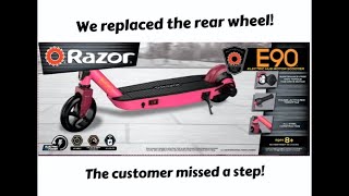 Diagnosing a Razor E90.