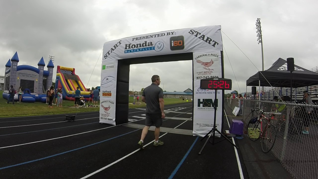 2017 Blackburn Chasing the Cure finish line