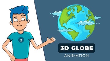 Create a Stunning 3D GLOBE ANIMATION in After Effects | Quick & Easy Tutorial