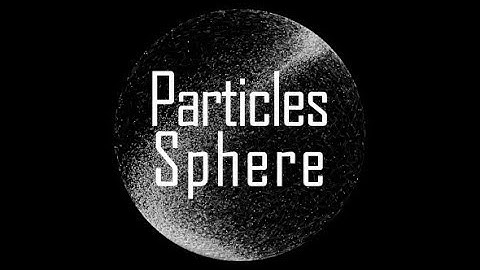 Particles Sphere with Alpha | Motion Graphics - Videohive template