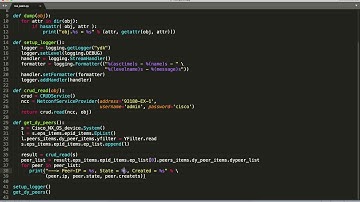 Cisco Nexus 9000 VXLAN Monitoring with the YANG Development Kit (YDK)