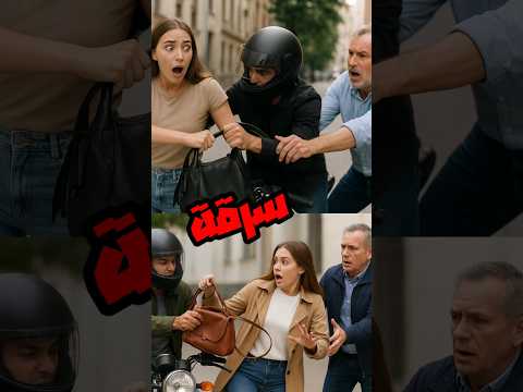 شاب انقذ الفتاة من السرقة بطريقة ذكية شاب انقذ الفتاة من السرقة بطريقة ذكية
