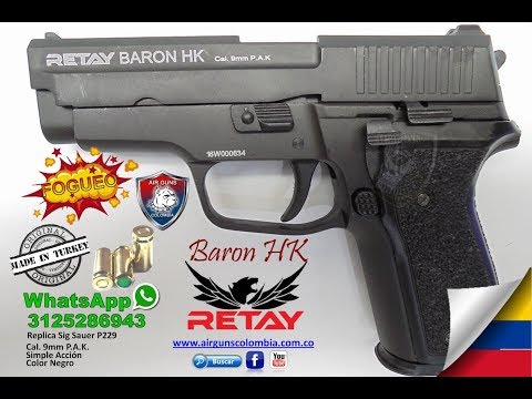 Pistola de fogueo Umarex H&K P30