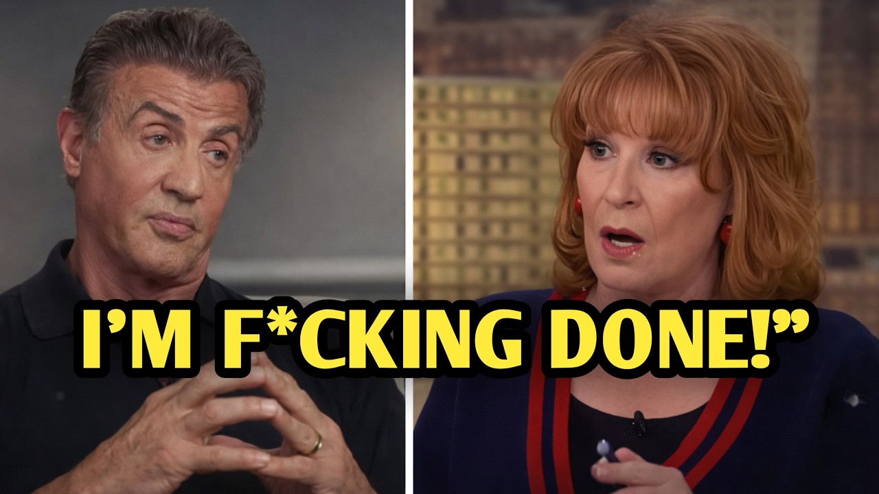 SYLVESTER STALLONE ERUPTS LIVE ON THE VIEW AFTER VIRAL CLASH WITH JOY BEHAR
