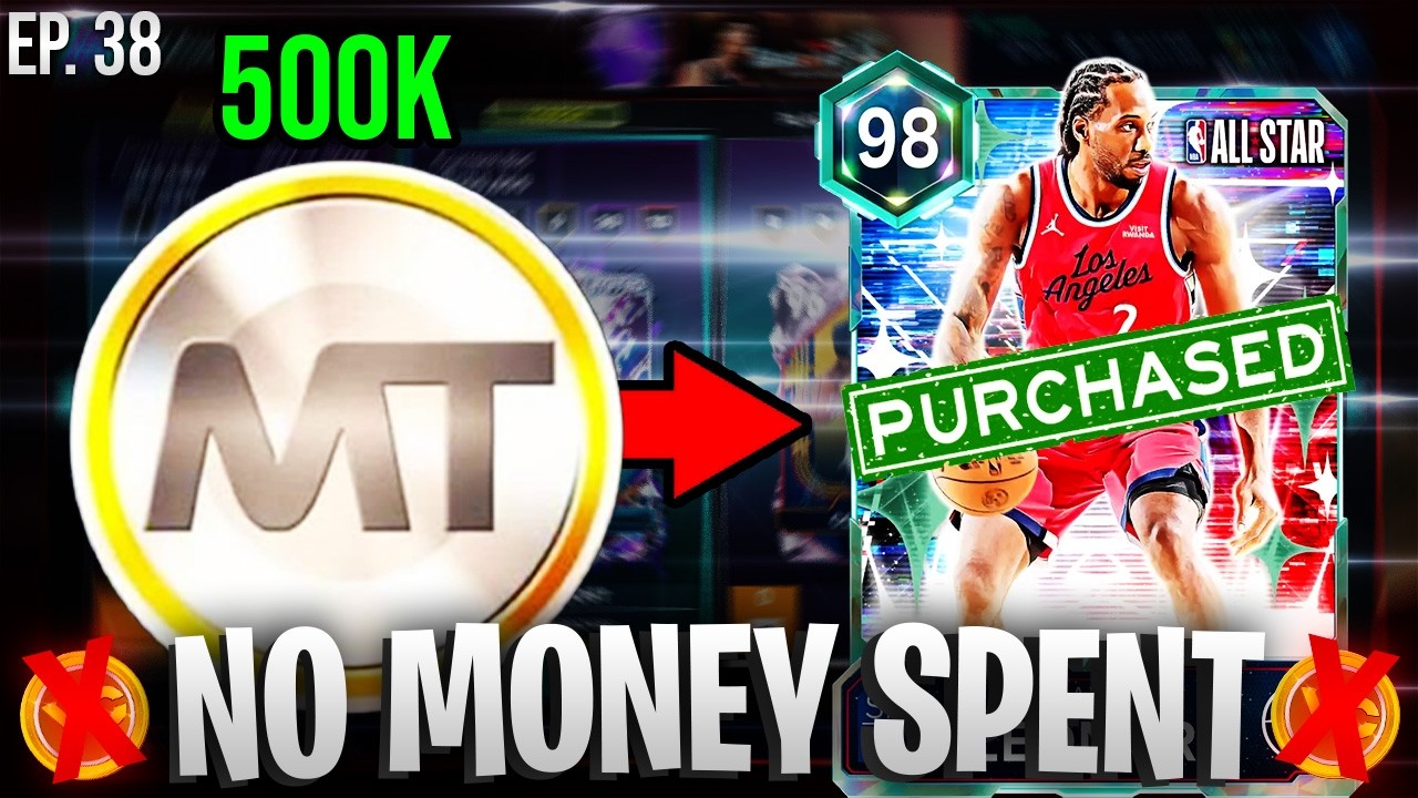 NO MONEY SPENT #38 - SPENDING ALL OUR MT ON A HUGE PURCHASE! NBA 2K26 MYTEAM