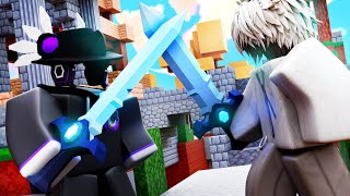 I 1v1'd The BEST Player in Roblox Bedwars.. Ft.@RealYoGodlike screenshot 2