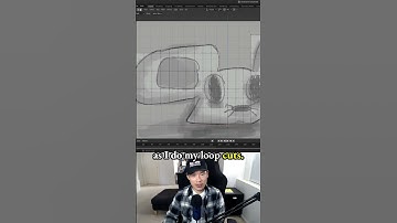 Dissolving Unnecessary Vertices for Cleaner Shapes - 3d game character in Blender - 3.2: Mouse Head