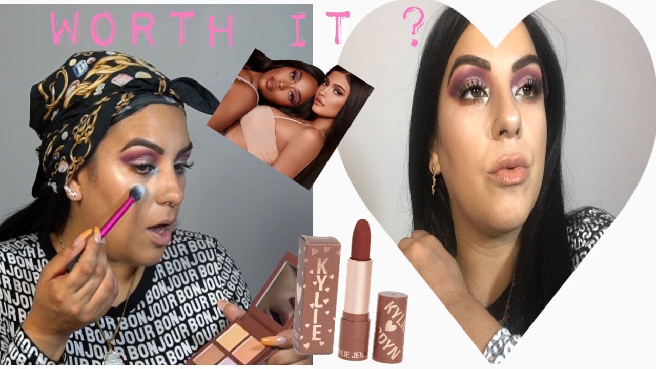 NEW KYLIE X JORDYN COLLAB |Review&Demo| CANVAS BEAUTY - YouTube