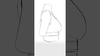 Mistake When Drawing Chest - Quick Art Tips #art #sketch #shorts #tutorial #drawingtutorial #anime