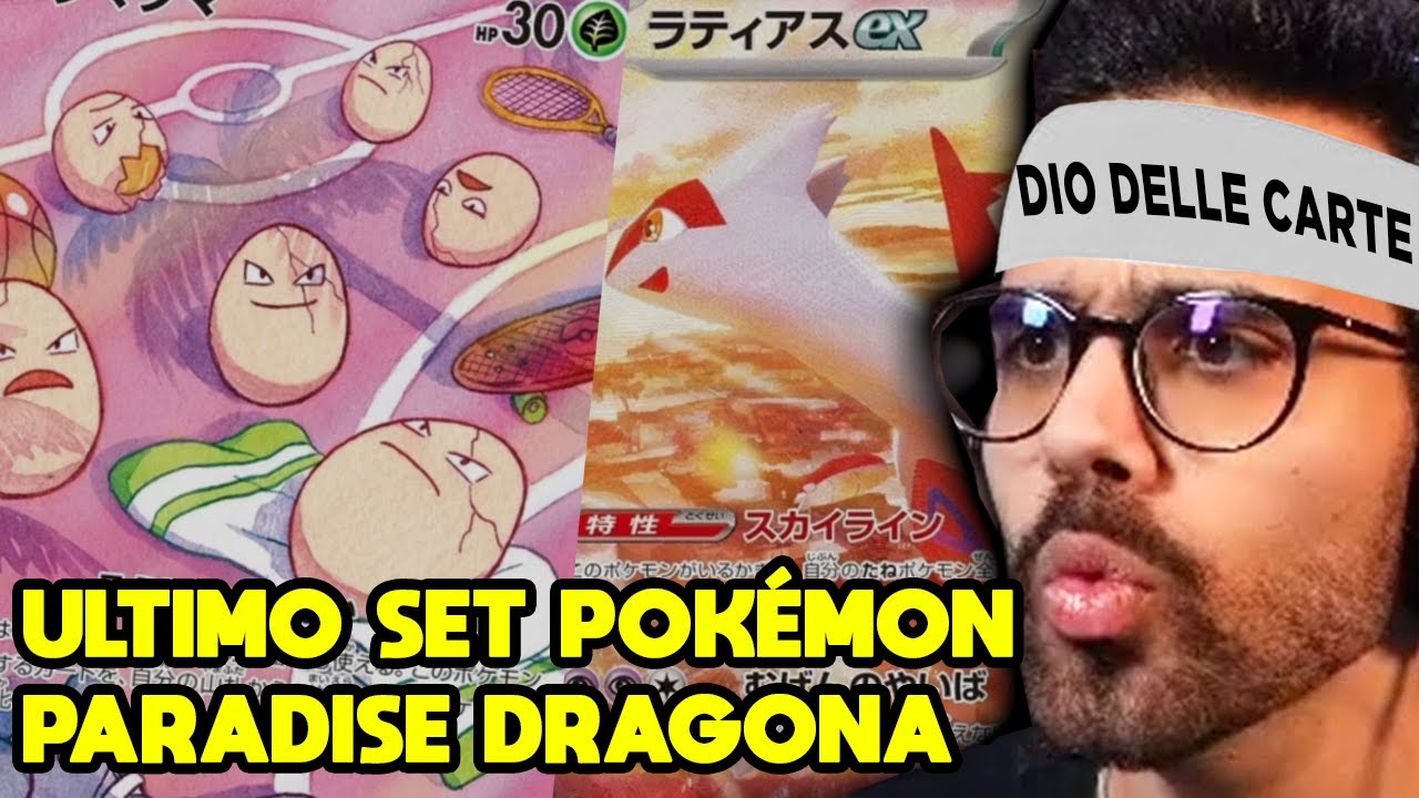 DARIO MOCCIA REAGISCE ALL'ULTIMO SET POKÉMON  (PARADISE DRAGONA)
