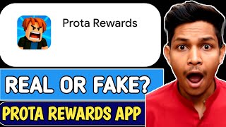 Prota Rewards App Real or Fake? 😱 || Legit Or Scam? 👀|| Free Robux? screenshot 3