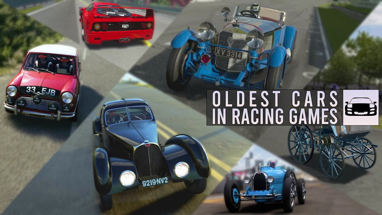 The Oldest Cars in 48 Different Racing Games