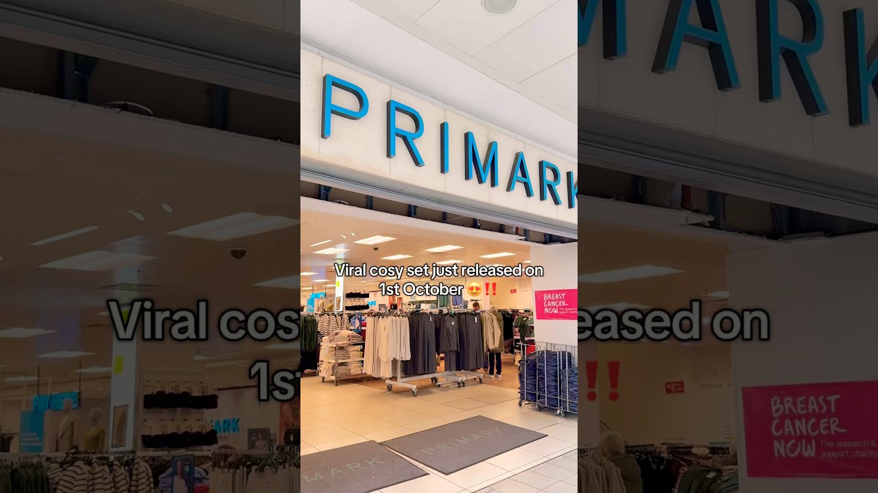 Primark Viral Cosy Set Released On 1st October! 