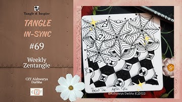 I am Back! - Tangle InSync #69 - Afterglo & Bowtie - Year 2022