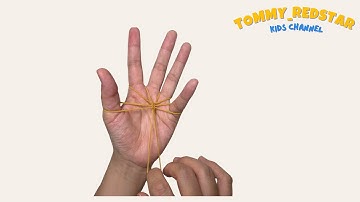 Cách tạo hình con chuồn chuồn bằng dây chun - How to make a dragonfly with rubber bands