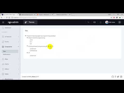 ngx admin tree node (add , delete , edit)