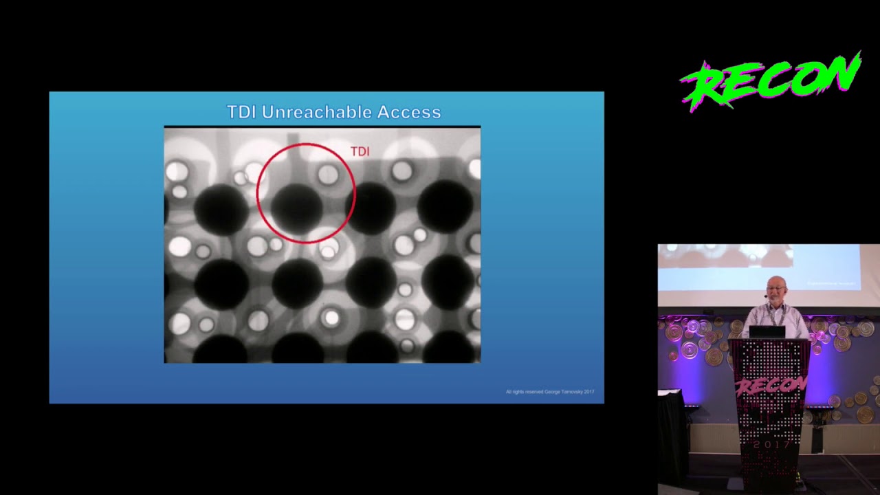 RECON 2017 - Reverse Engineering using X-Ray (George Tarnovsky)