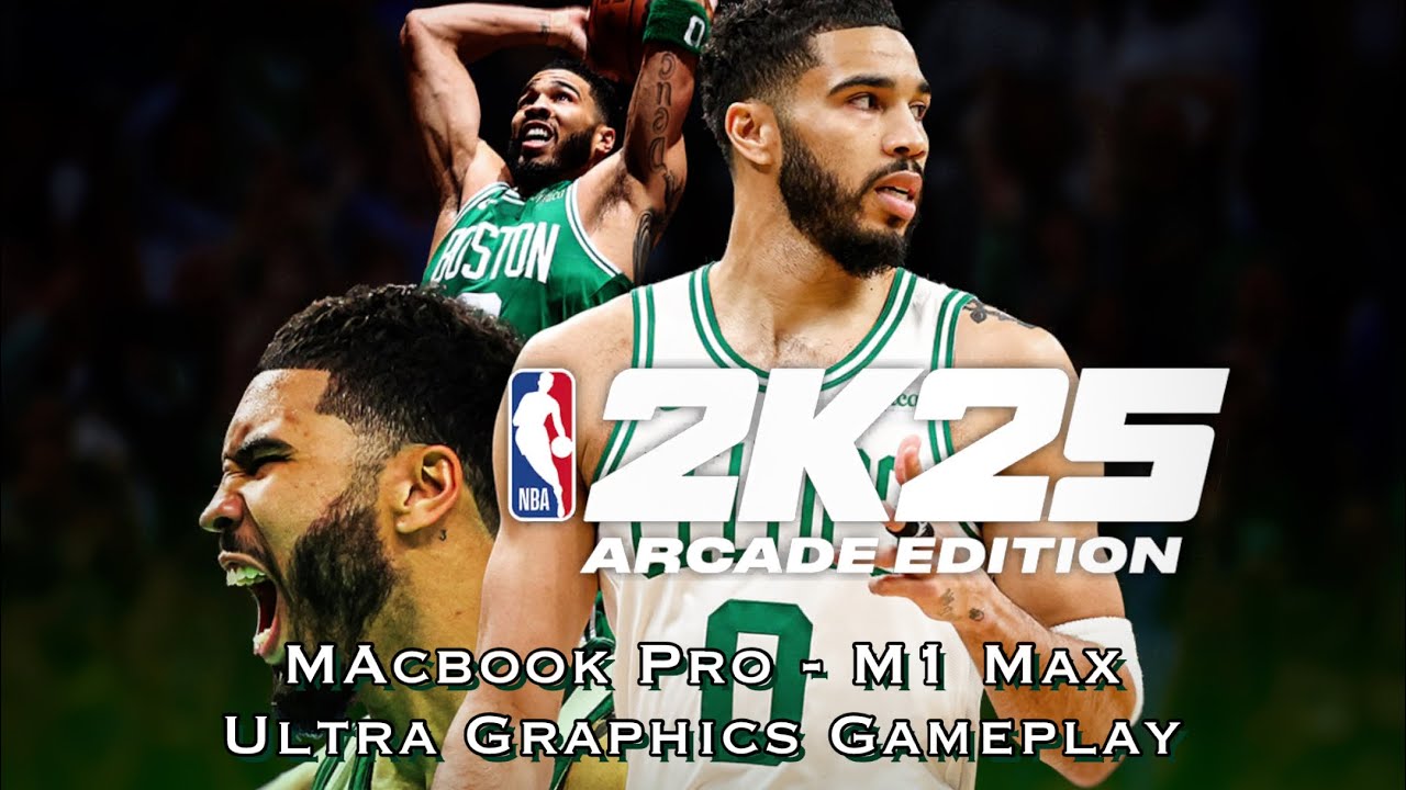 NBA 2K25 (Apple Arcade) - MacBook Pro M1 Max - Ultra Graphics Gameplay
