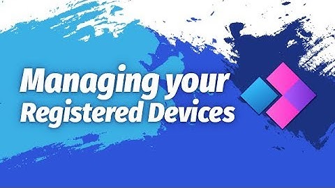 Managing your Registered Devices with WinPATS