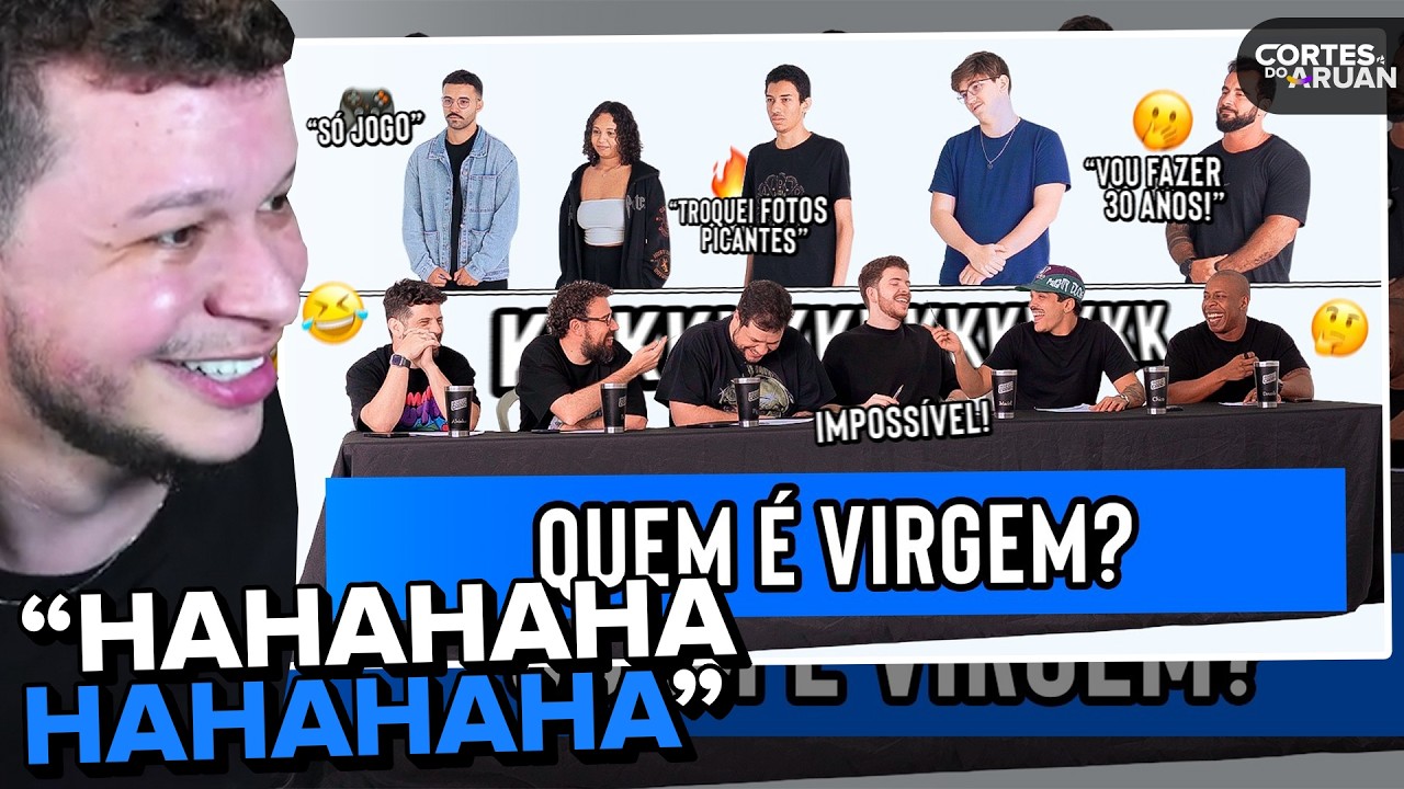 QUEM É O VIRGEM? (AQUELES CARAS) - Cortes do Aruan