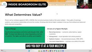 Elite Live Call Highlights: Financing & Structuring for Roll-Ups/Acquisitions