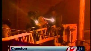 Cranston fire breaks out on Dyer Avenue