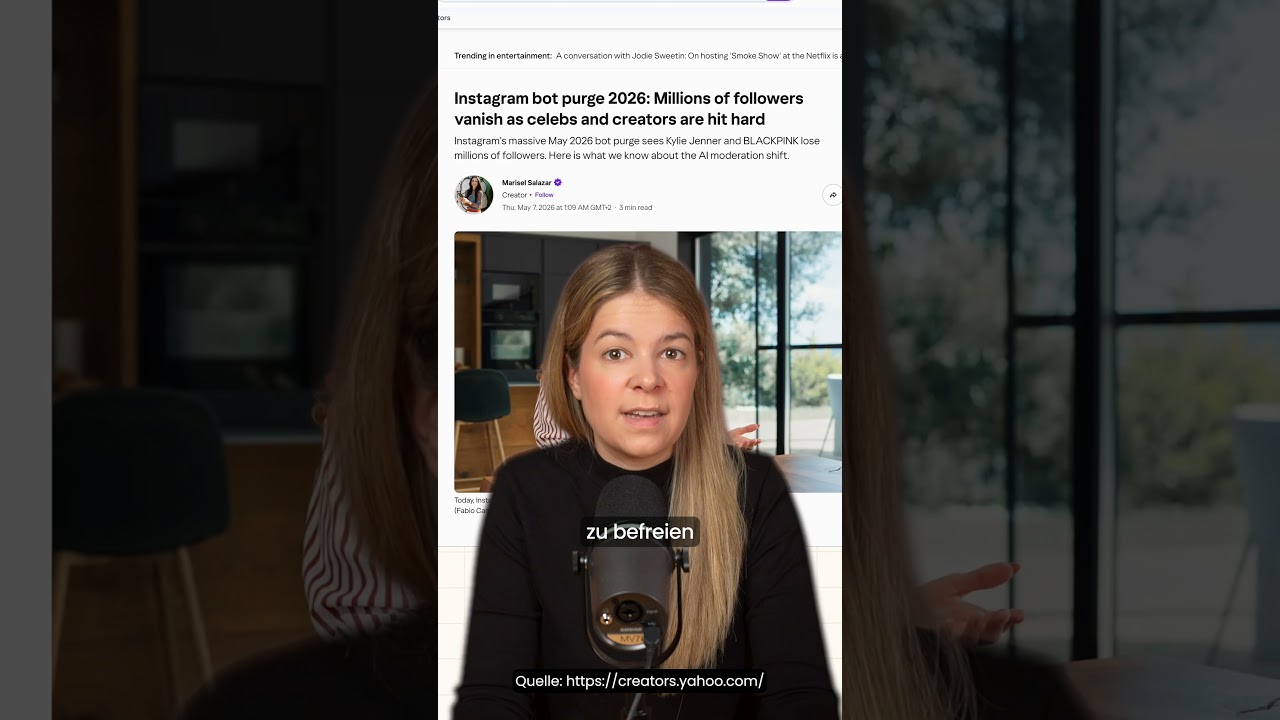 Instagram Follower verloren? 📉 Das ist der Grund #instagram
