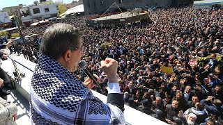 Başbakan Ahmet Davutoğlu Sur'da