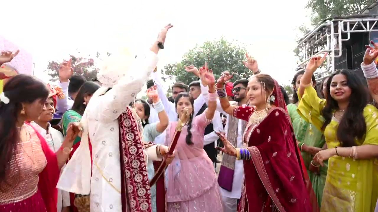 Tushar & Sakshi Weeding #ramrajyaband #wedding #dance