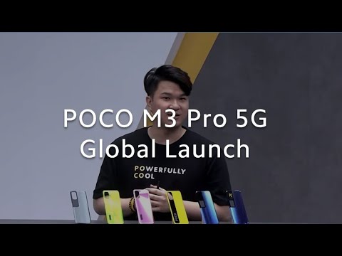 POCO M3 Pro 5G Global Launch Event