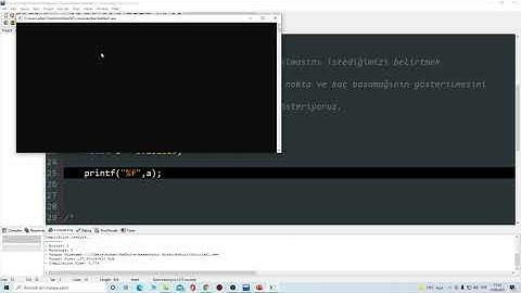 C Programlama 8 - Float, Double ve Long Double Veri Tipleri