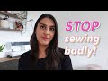 Why your sewing projects look bad and how to fix that