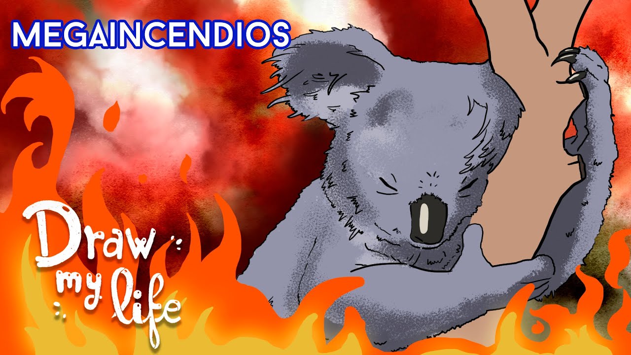 MEGA INCENDIOS (Australia) ¿Por QUÉ se PRODUCEN? 🔥 | Draw My Life