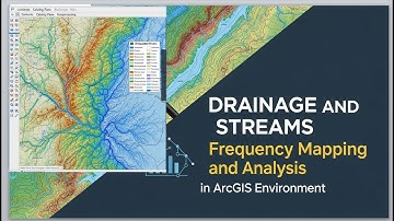 Frequentiemapping en -analyse van drainage en beken in ArcGIS Environment