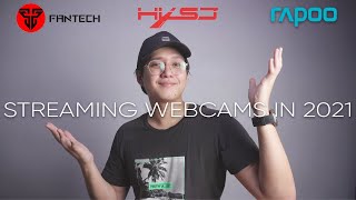 Streaming Webcams Under $40 | Rapoo C280 VS Luminous C30 VS HXSJ 2K S2